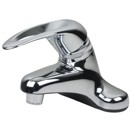 ULTRA FAUCETS Ultra Faucets UF08031 Single Handle Chrome Non-Metallic Series Lavatory Faucet UF08031